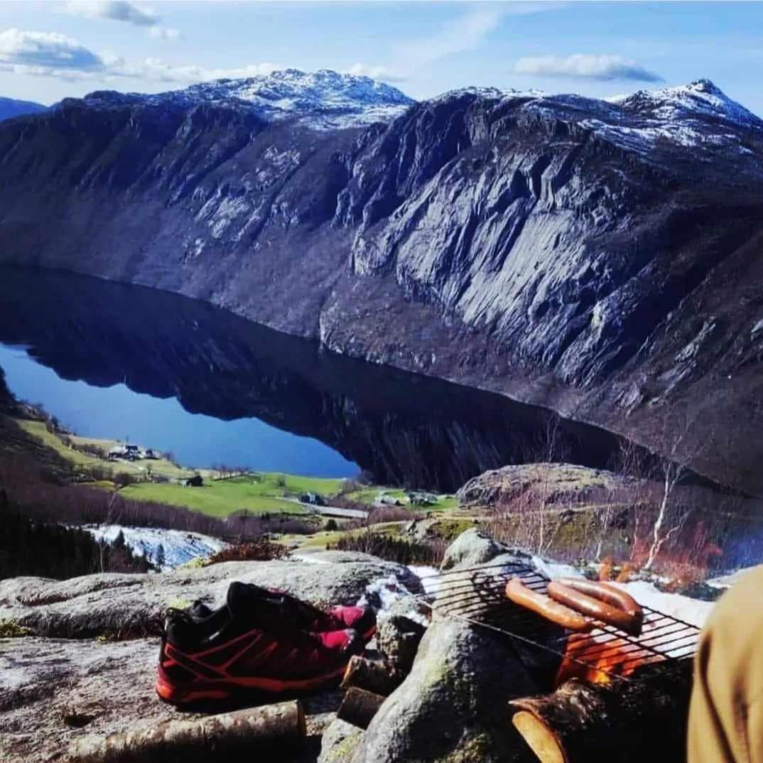 Hytte Ved Preikestolen Forsand Экстерьер фото