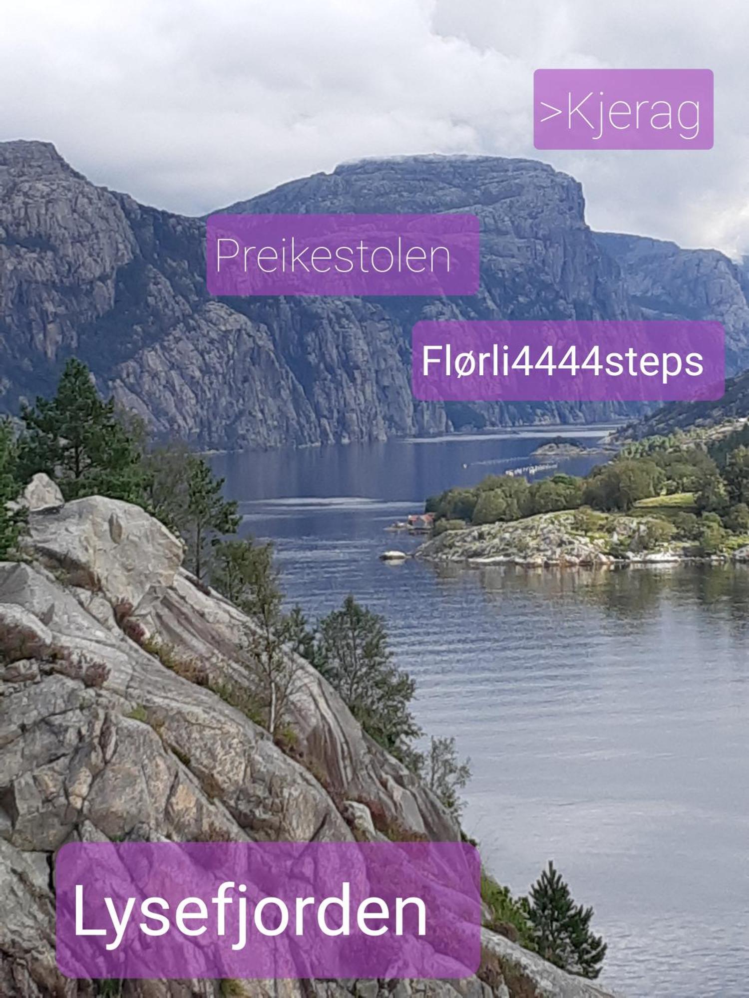 Hytte Ved Preikestolen Forsand Экстерьер фото