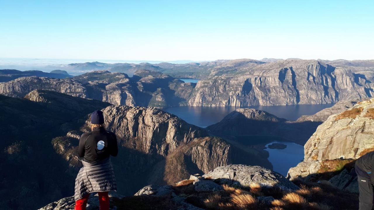 Hytte Ved Preikestolen Forsand Экстерьер фото